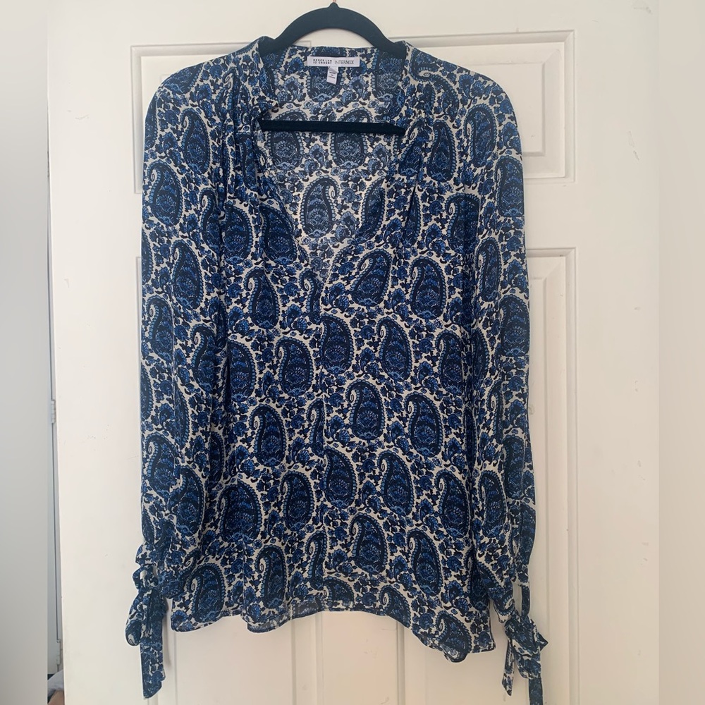 Derek Lam for Intermix silk blouse